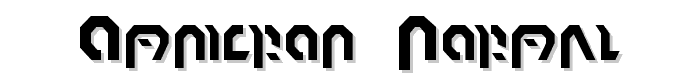 Omnicron Normal font